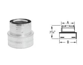 5x8 to 4x6 5/8  Decreaser