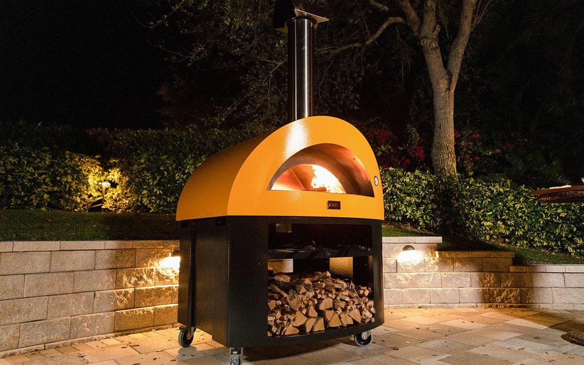 Alfa Allegro Wood-Fired Pizza Oven - Yellow (No Base) - Image 7
