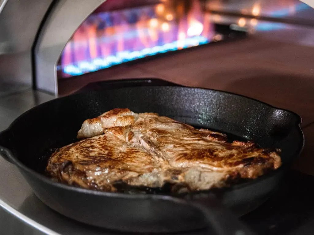 Alfa Classico 4 Pizze Gas-Fired Pizza Oven (Ardesia Grey) - Image 11