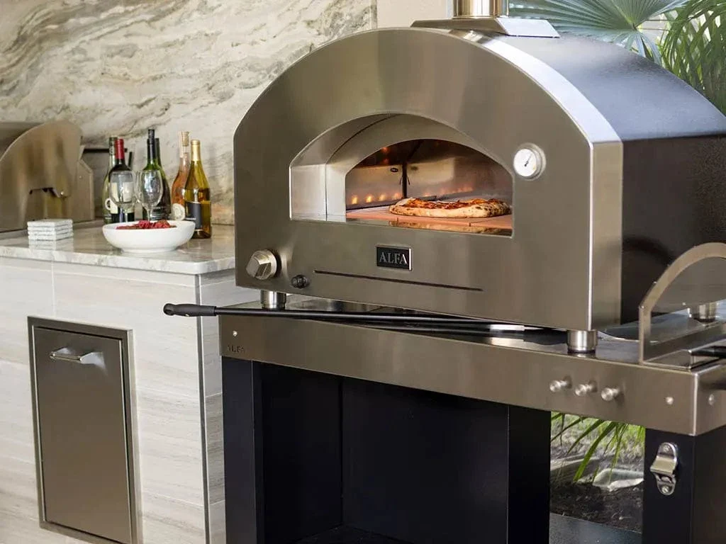 Alfa Futuro 2 Pizze Gas-Fired Pizza Oven (White Stone) - Image 7