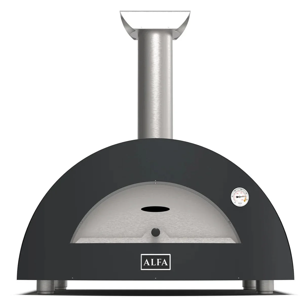 Alfa Moderno 2 Pizze Gas Fired Pizza Oven (Anthracite Grey) - Image 3
