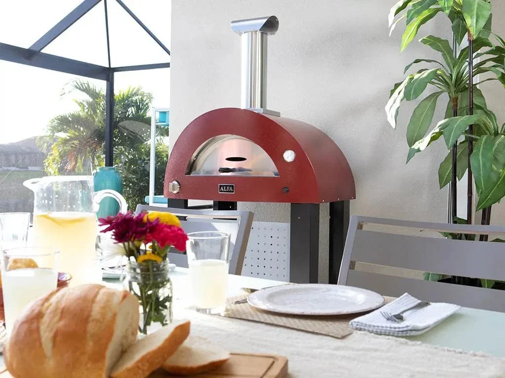 Alfa Moderno 2 Pizze Gas Fired Pizza Oven (Anthracite Grey) - Image 9