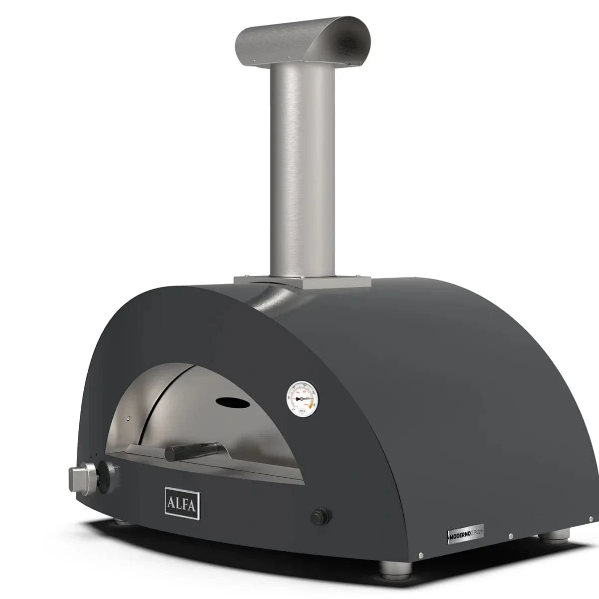 Alfa Moderno 2 Pizze Gas Fired Pizza Oven (Ruby Red) - Image 3