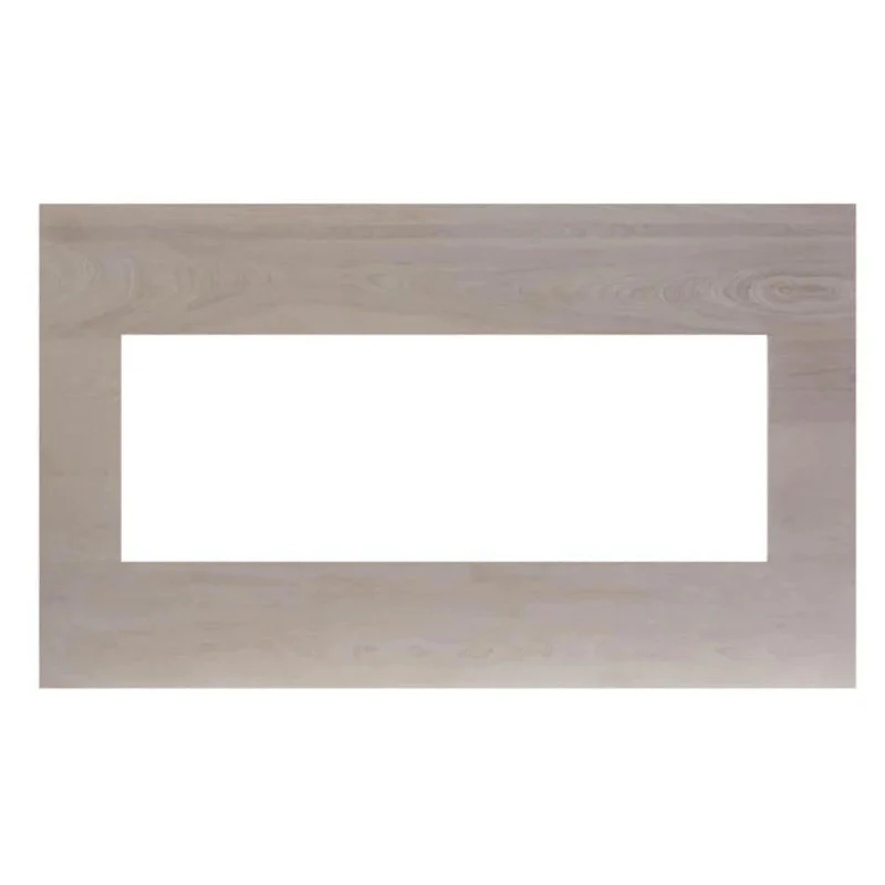 Amantii 40" White Birch Wood Mantel Surround (40" Panorama Extra Slim) - MAN-BMWB-XS40
