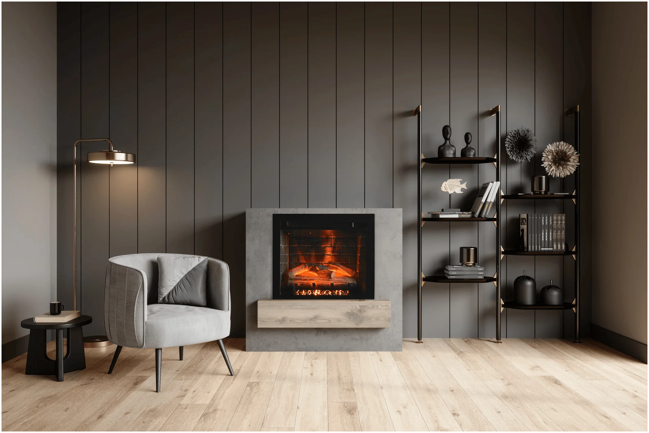 Amantii Classic Edition 30 Electric Fireplace by Fire & Ice - Image 5
