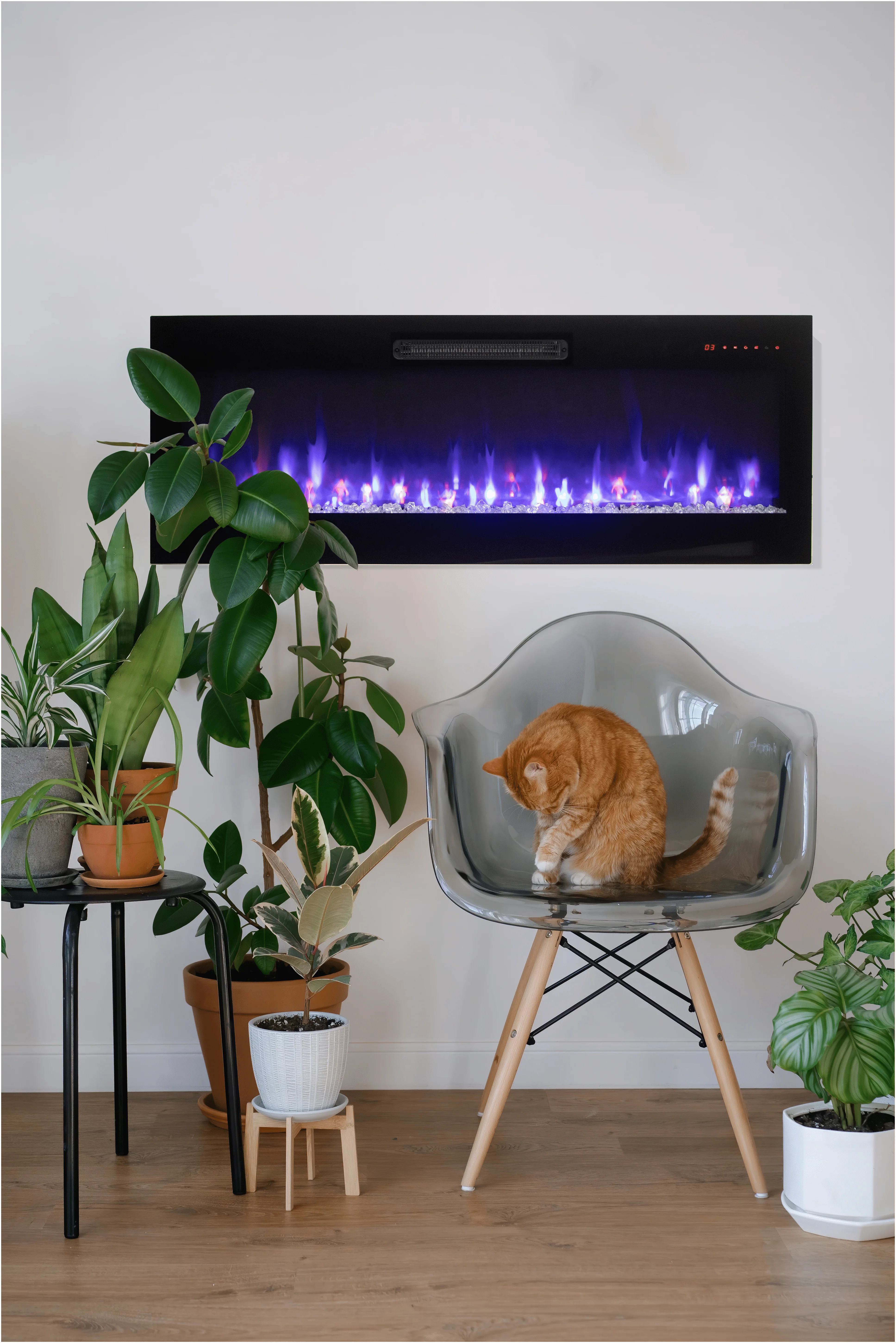 Amantii Evolution Linear 36 Electric Fireplace by Fire & Ice - Image 8