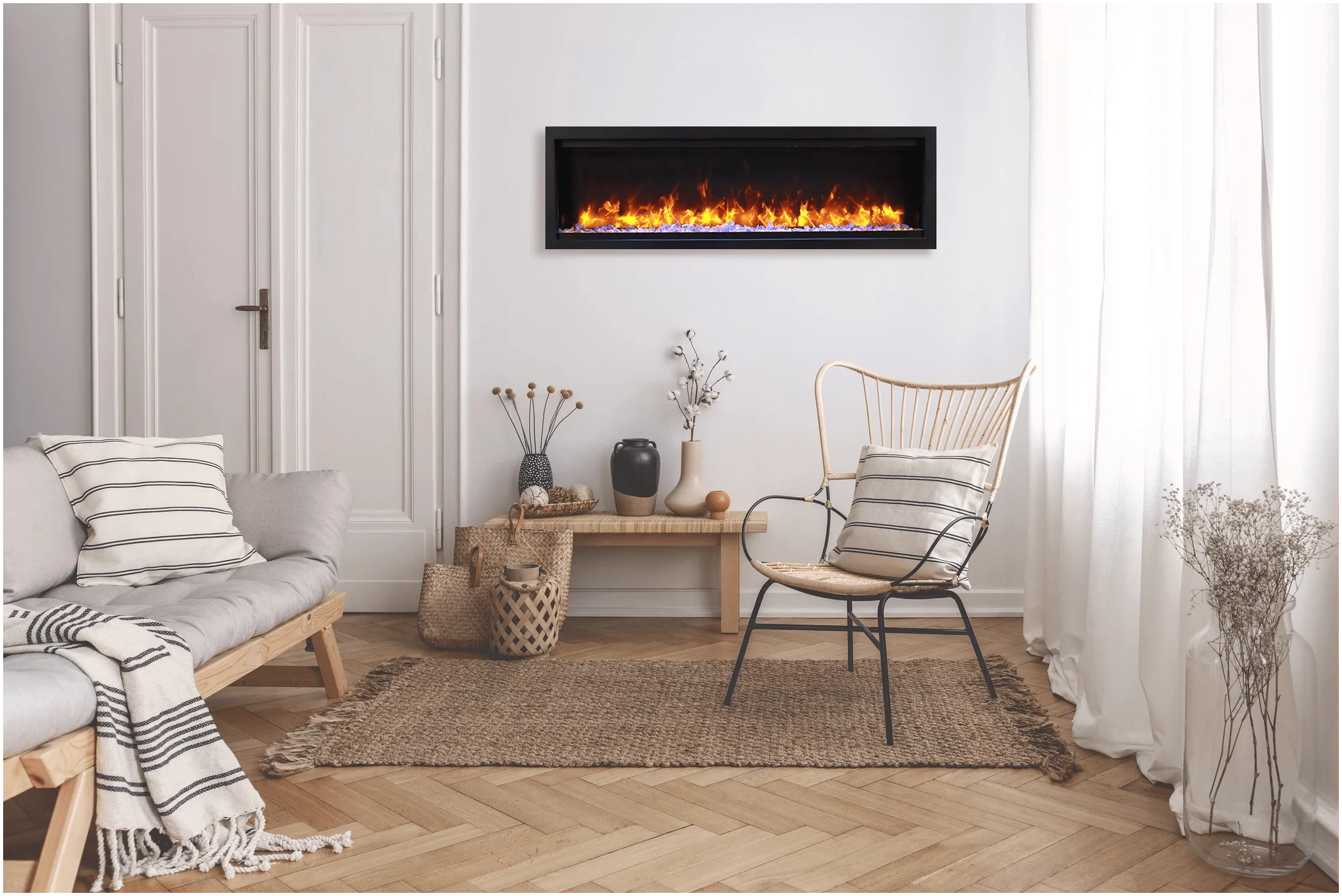 Amantii Symmetry Lumina 42 Built-In Electric Fireplace - Image 4