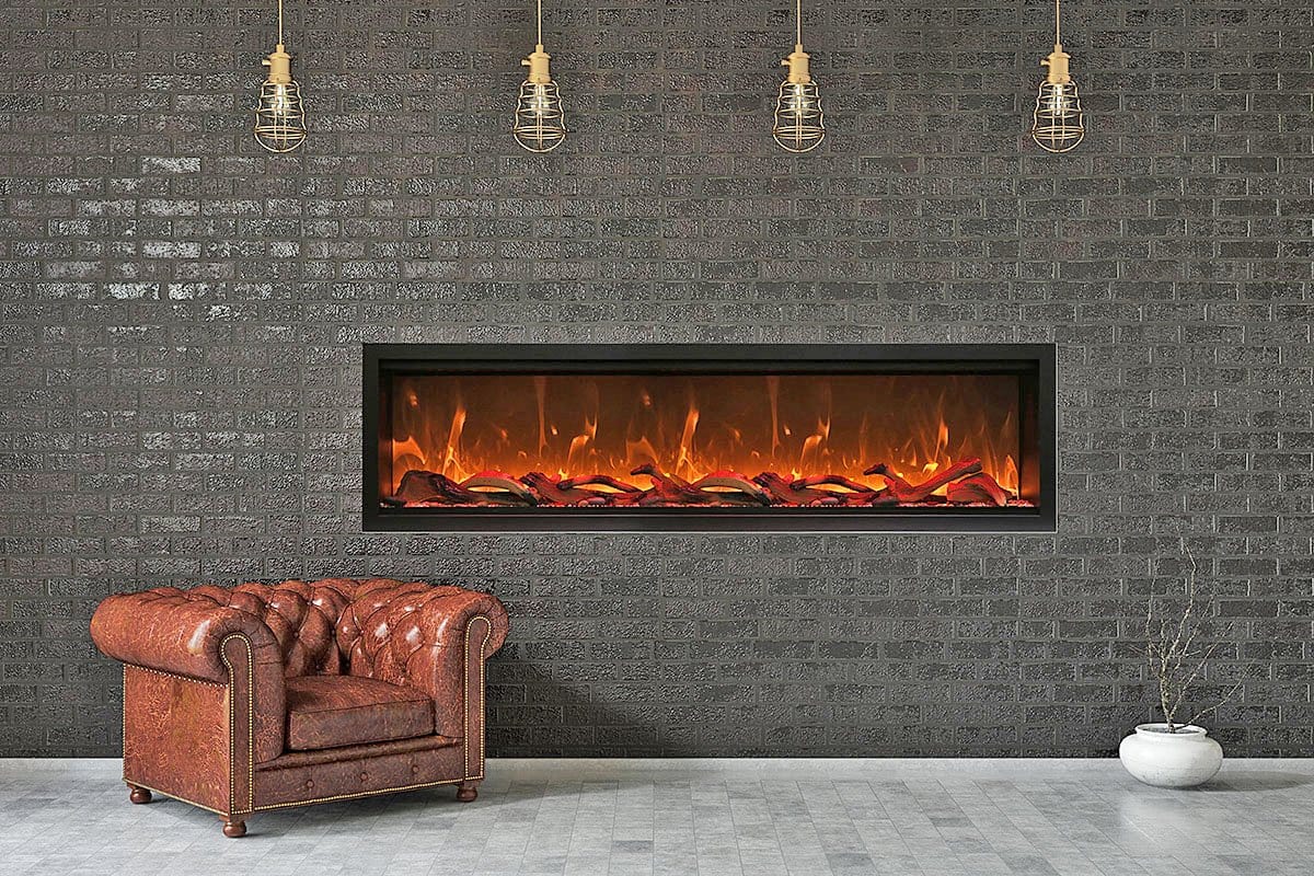 Amantii Symmetry XT Smart 74 Electric Fireplace - Image 2