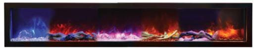 Amantii Traditional Series 48 Indoor / Outdoor Electric Fireplace Insert - Image 5