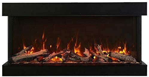 Amantii Tru-View Deep 40 3-Sided Built-In Electric Fireplace