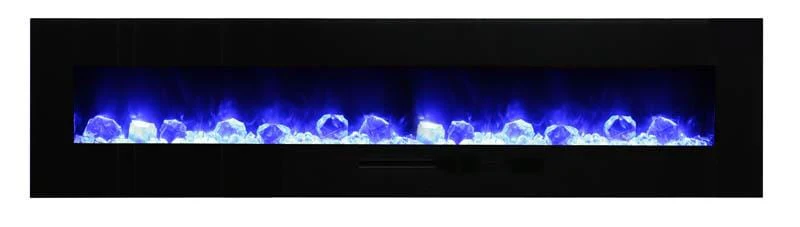 AmantiiWall/Flush-Mount 88" Electric Fireplace - Image 2