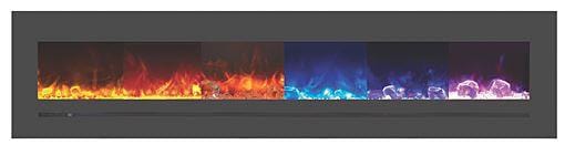 AmantiiWall/Flush-Mount 88" Electric Fireplace - Image 5