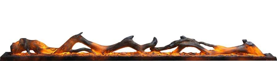 AmantiiWall/Flush-Mount 88" Electric Fireplace - Image 6