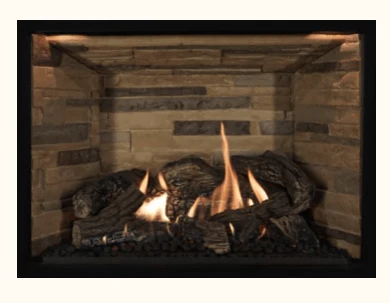 Ambiance Fireplaces Interior Ledge Stone Finish (Inspiration 29) - UA0055