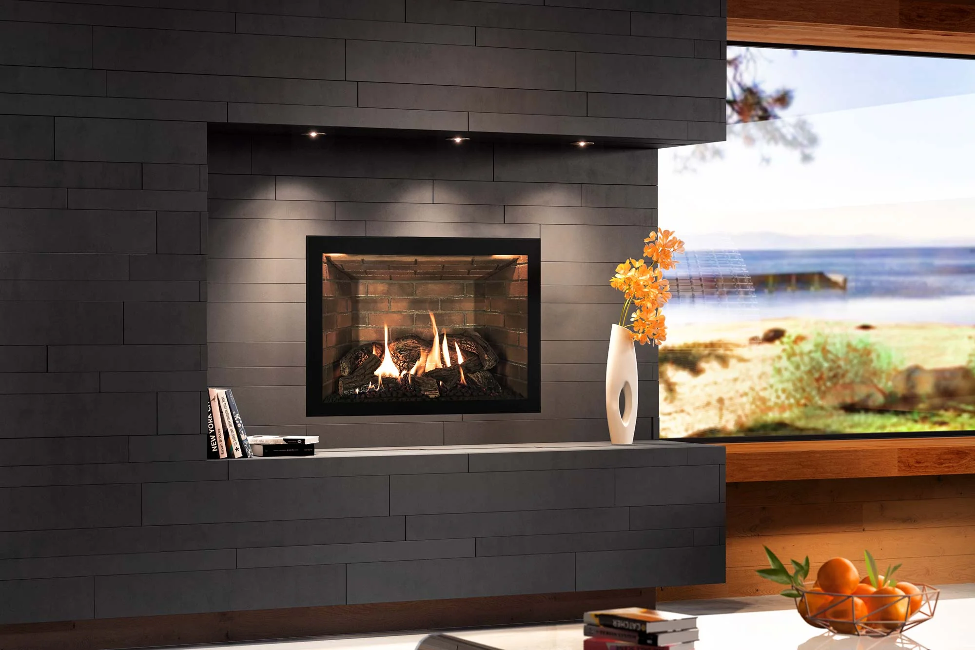 Ambiance Fireplaces Intrigue 36 Gas Fireplace - Image 6