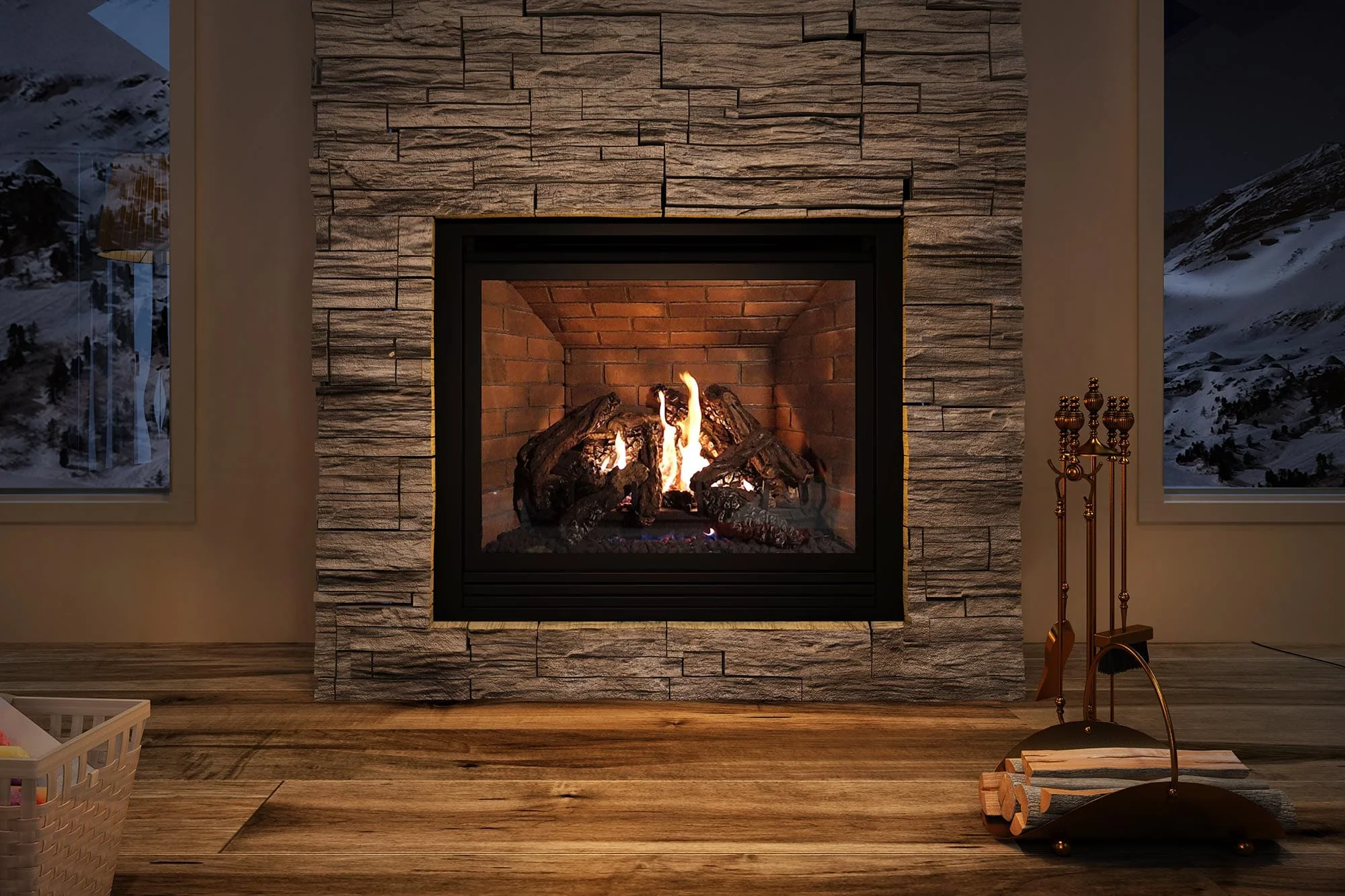 Ambiance Fireplaces Intrigue 42 Gas Fireplace - Image 2