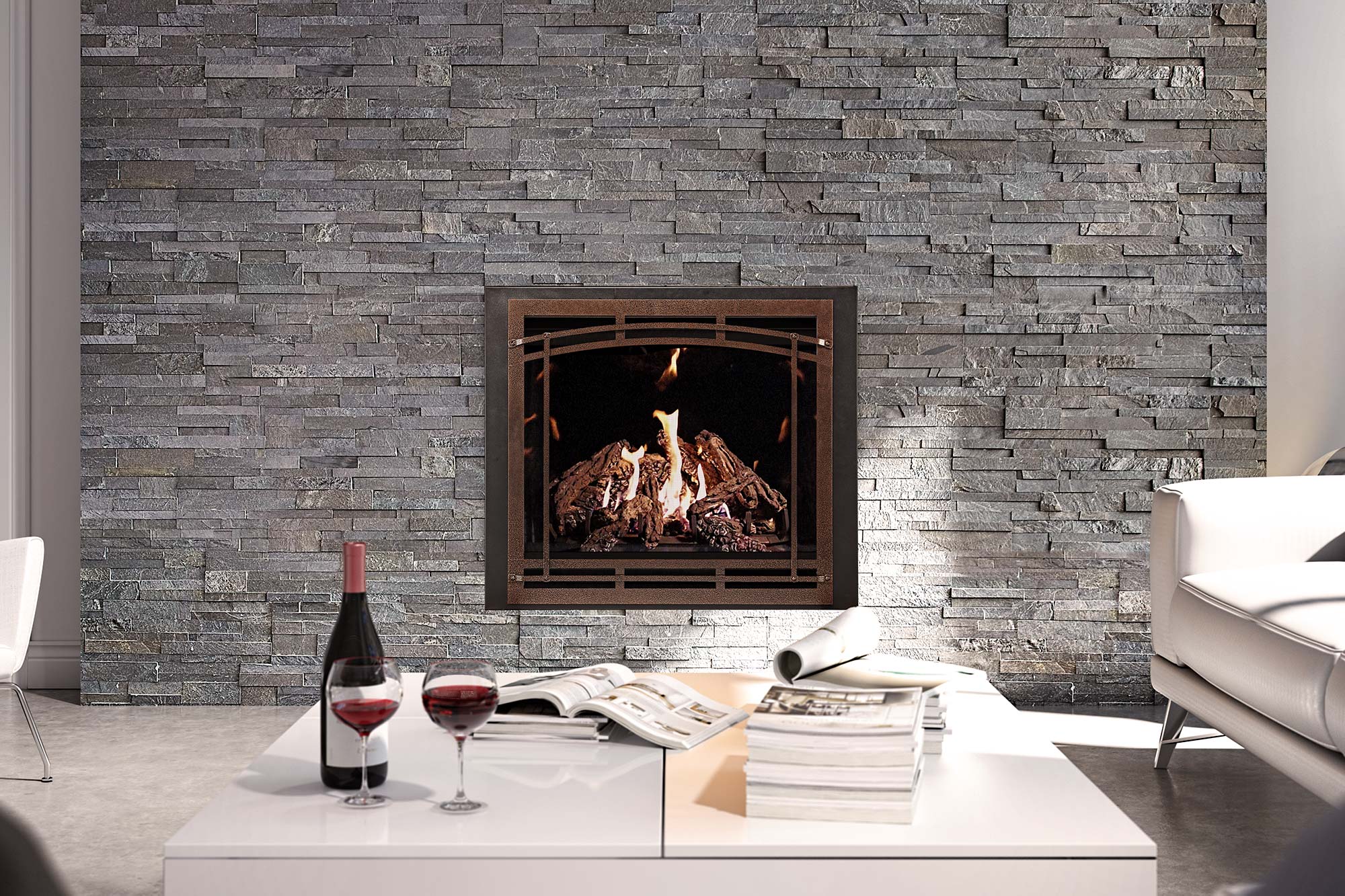 Ambiance Fireplaces Intrigue 42 Gas Fireplace - Image 3