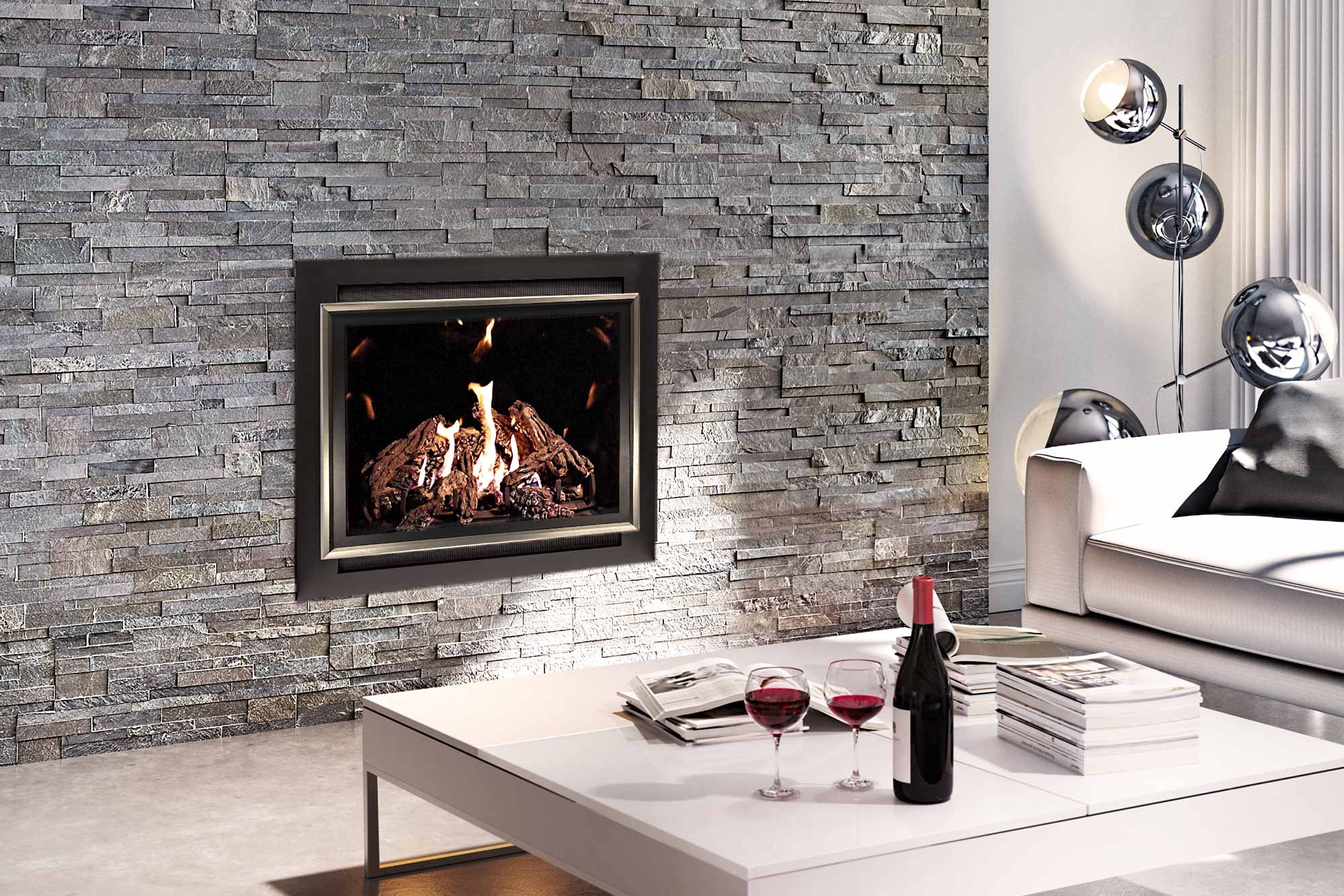 Ambiance Fireplaces Intrigue 42 Gas Fireplace - Image 4