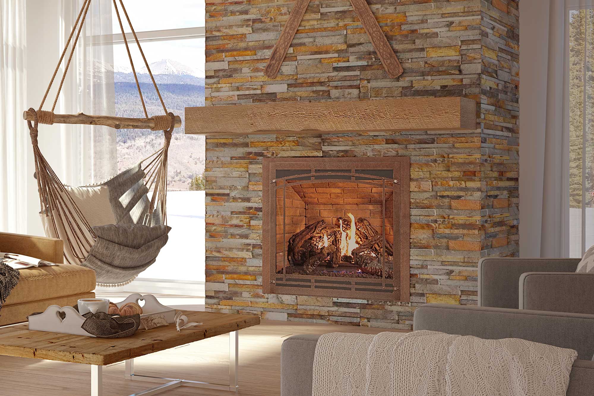 Ambiance Fireplaces Intrigue 42 Gas Fireplace - Image 5