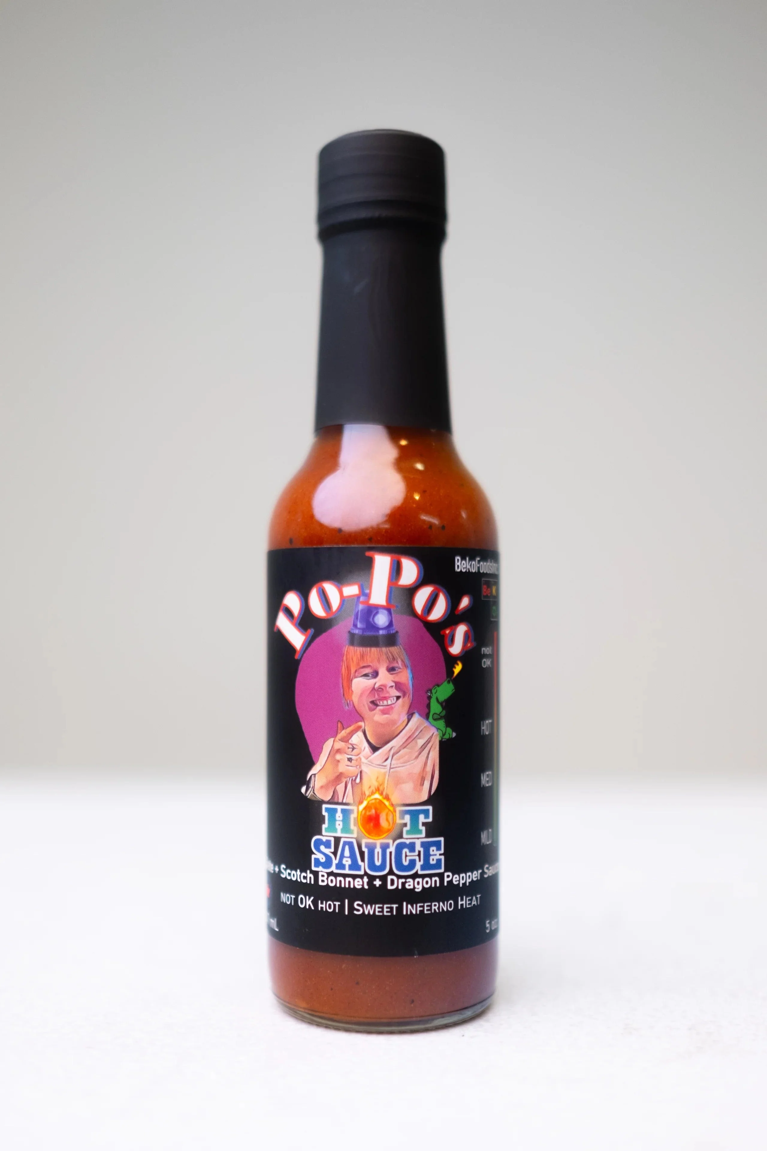 Beko Po-Po's Hot Sauce (5 oz / 147 mL)