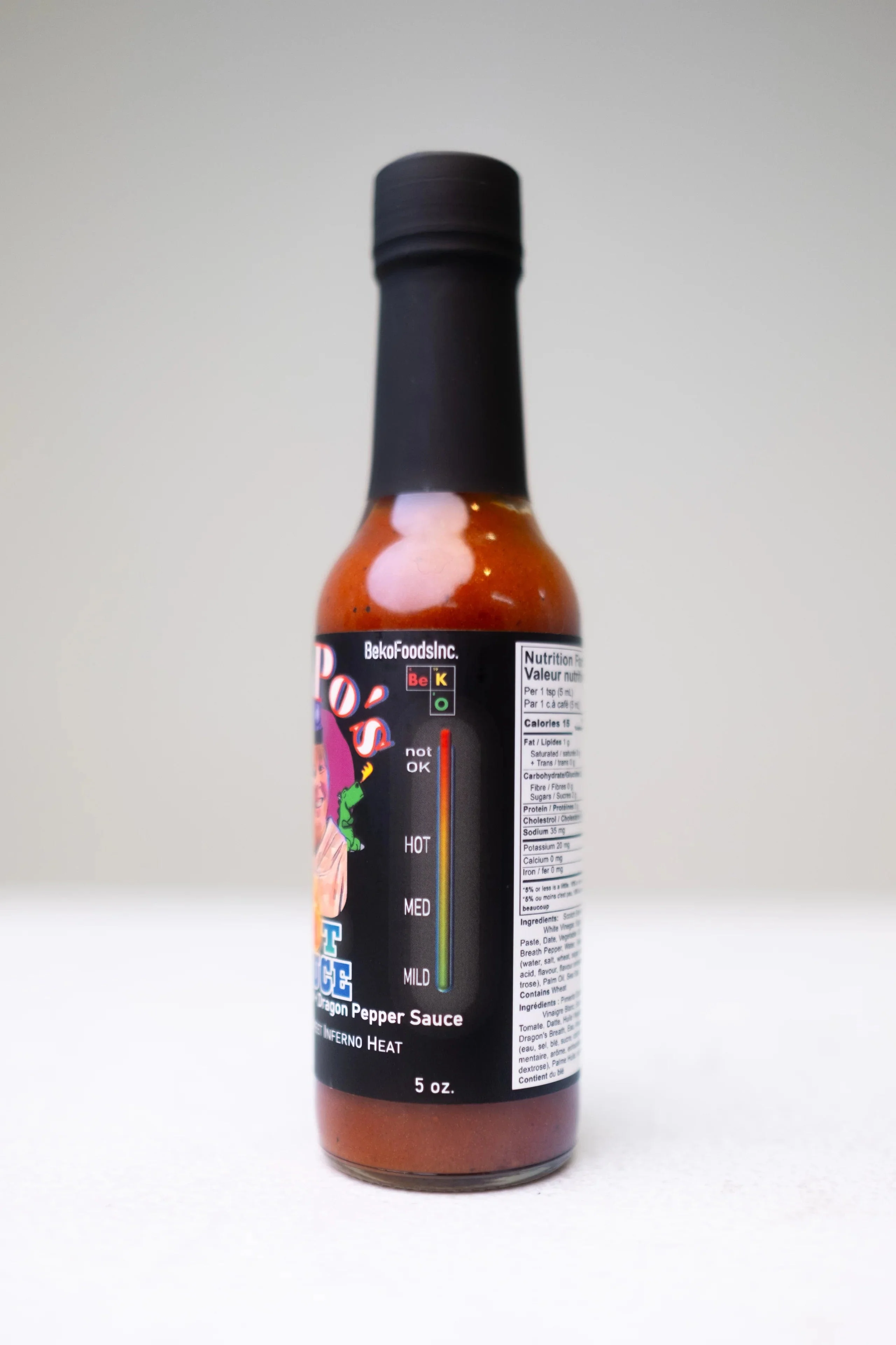 Beko Po-Po's Hot Sauce (5 oz / 147 mL) - Image 2