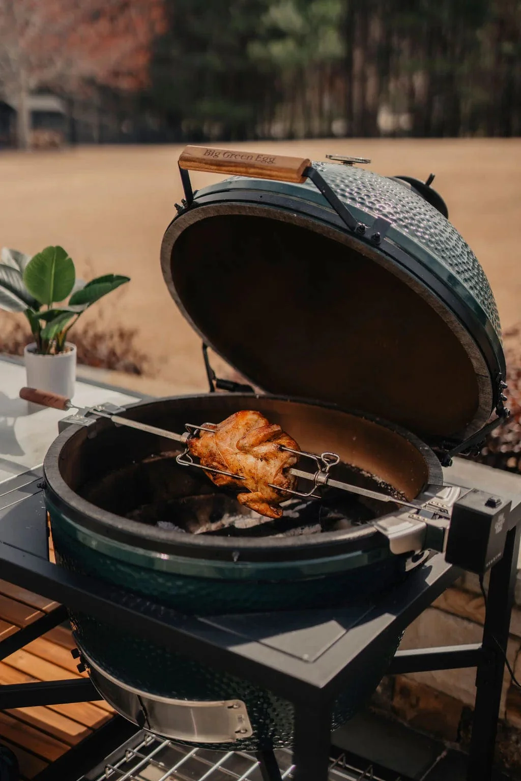 Big Green Egg Rotisserie Kit (Large) - 136497 - Image 3