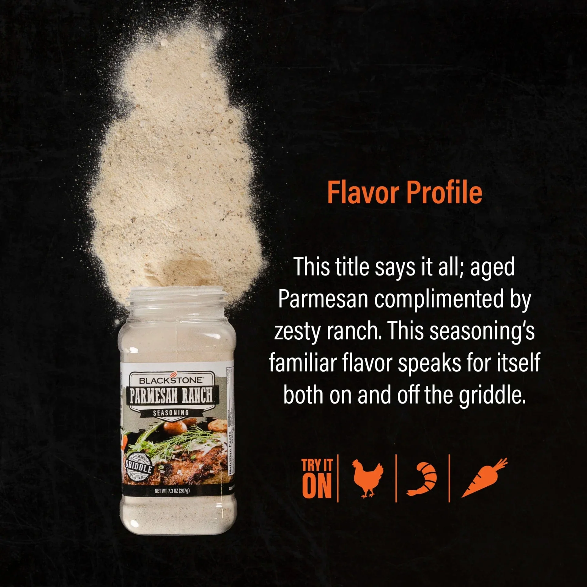 Blackstone Parmesan Ranch Seasoning (7.3 oz.) - 4106 - Image 4