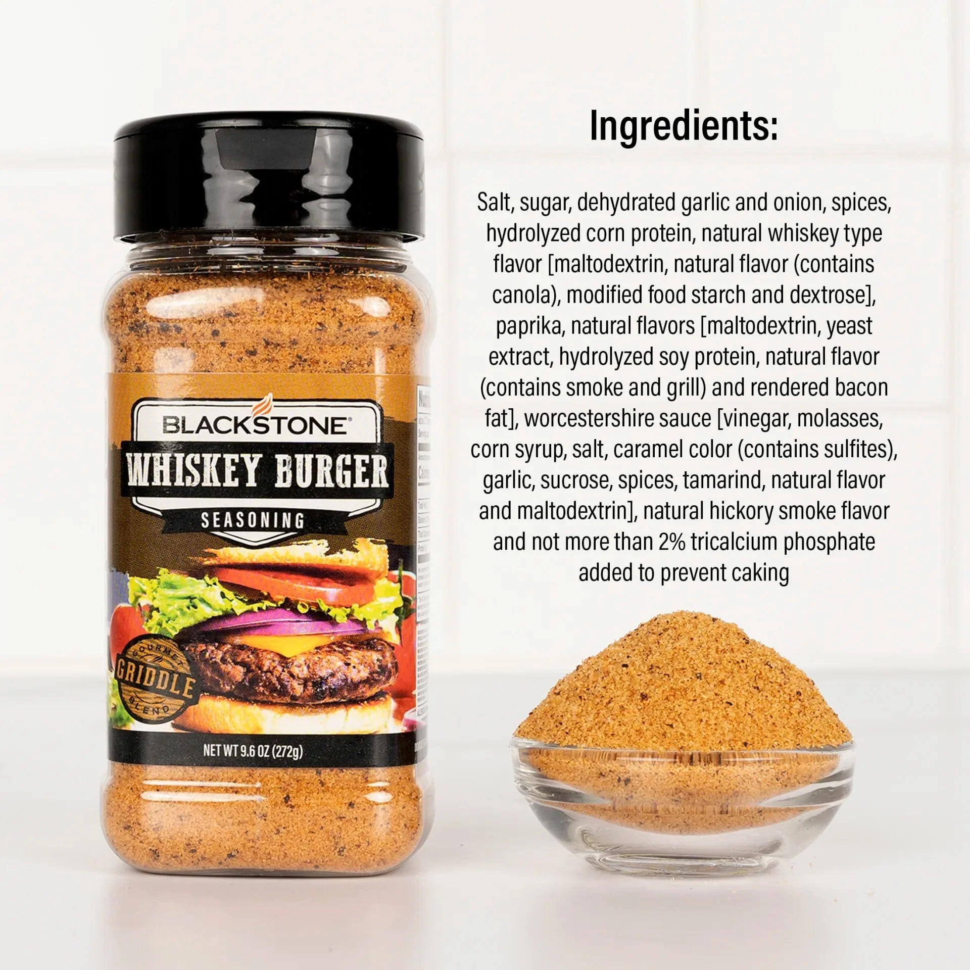 Blackstone Whiskey Burger Seasoning (9.6 oz.) - 4121 - Image 3