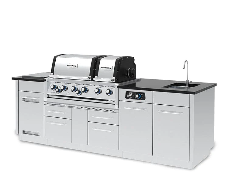 Broil King Imperial QS 690iE Outdoor Kitchen Island - Image 3