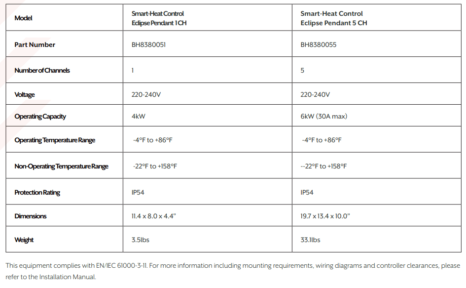 Bromic Heating Affinity Smart-Heat Control Eclipse - Image 3