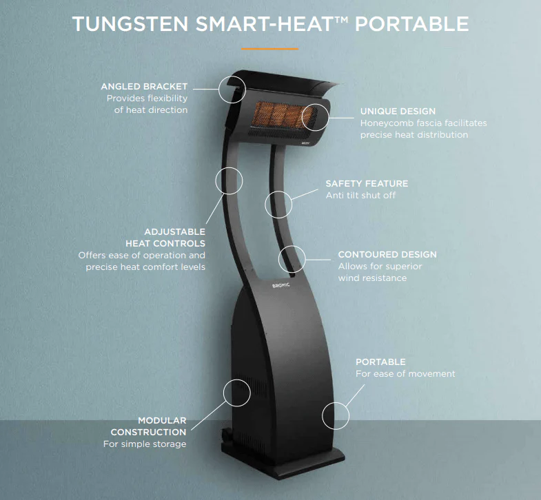 Bromic Heating Tungsten Smart-Heat Portable Gas Heater - Image 4