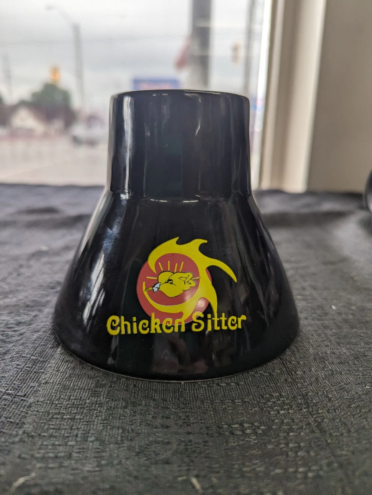 Ceramic Chicken Sitter