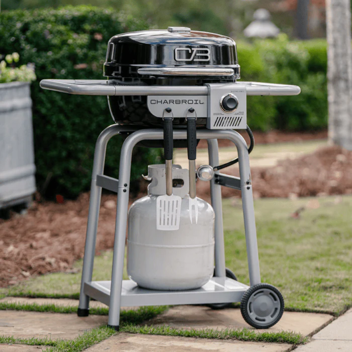 Char Broil Bistro Pro Gas Grill + Charcoal Mode - Image 2