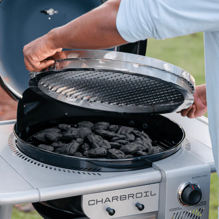 Char Broil Bistro Pro Gas Grill + Charcoal Mode - Image 4