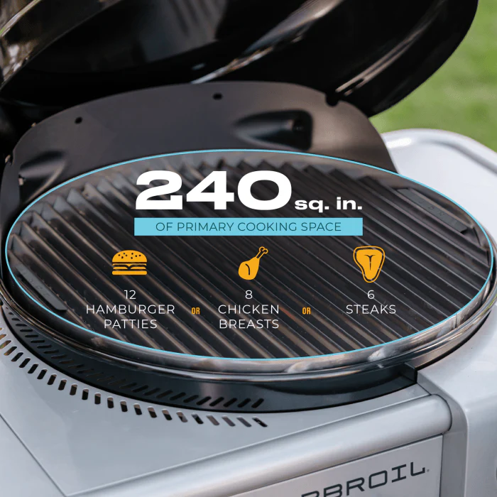 Char Broil Bistro Pro Gas Grill + Charcoal Mode - Image 5