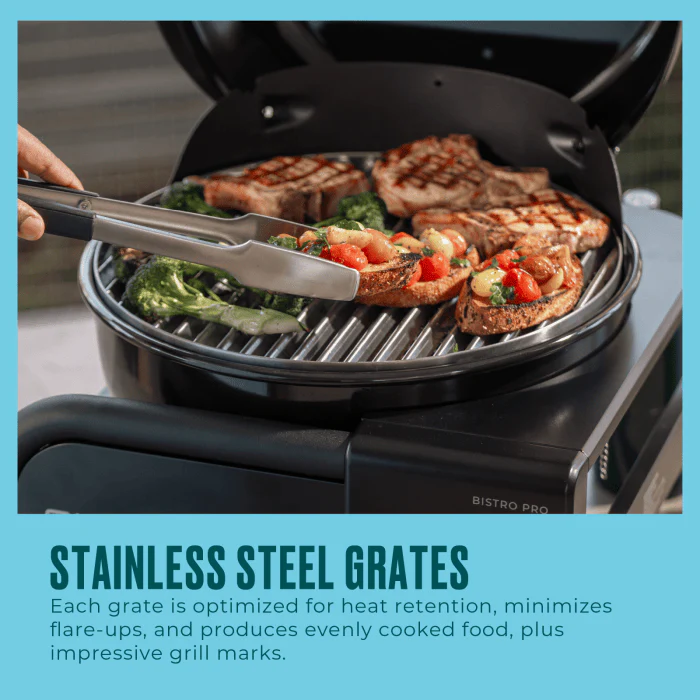 Char Broil Bistro Pro Tabletop Gas Grill Blackout - Image 10