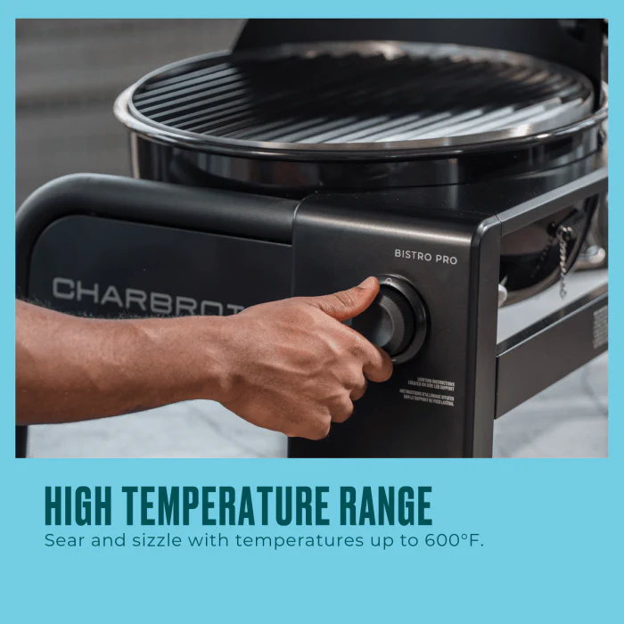 Char Broil Bistro Pro Tabletop Gas Grill Blackout - Image 11