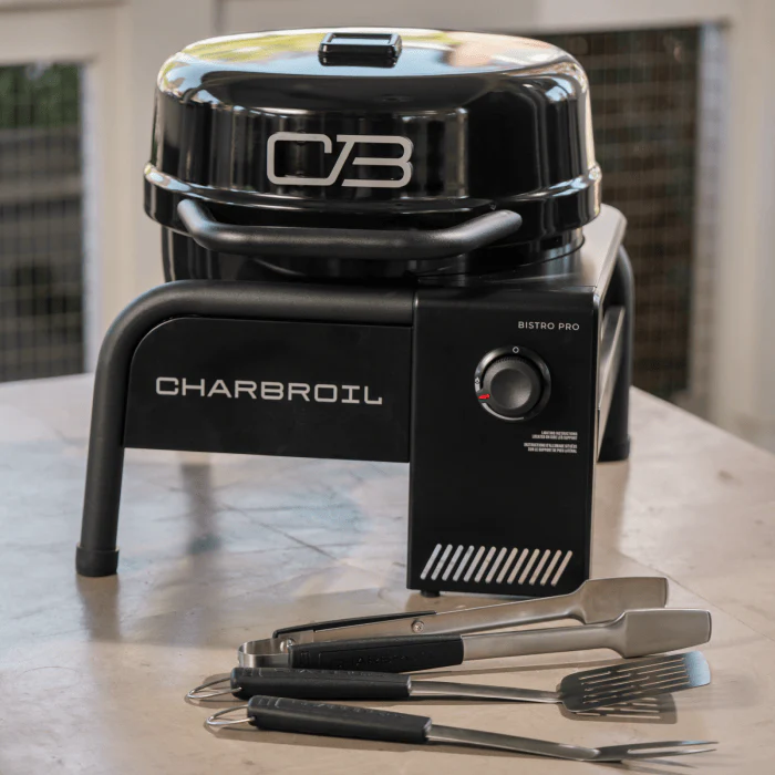 Char Broil Bistro Pro Tabletop Gas Grill Blackout - Image 4