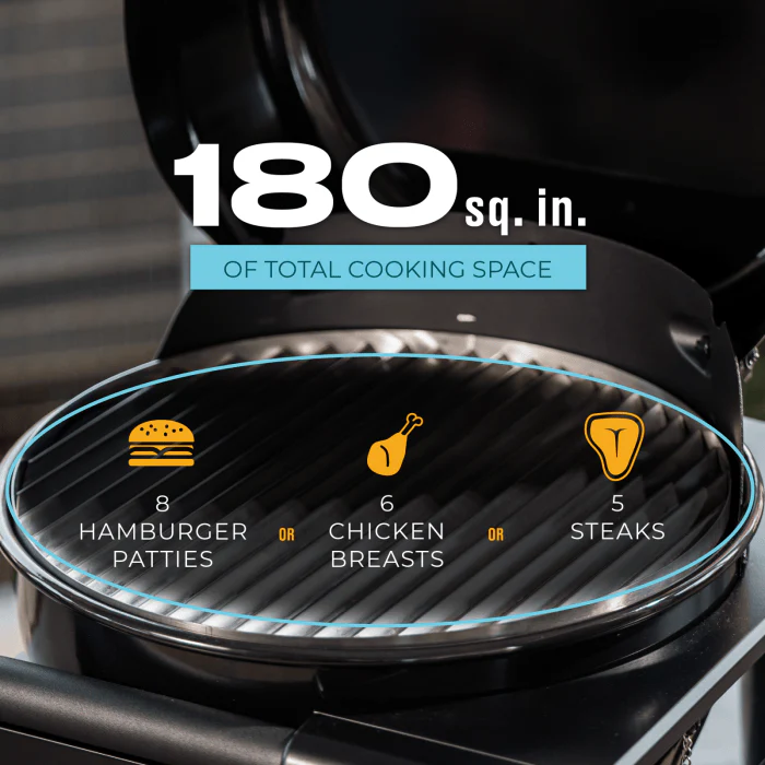 Char Broil Bistro Pro Tabletop Gas Grill Blackout - Image 8
