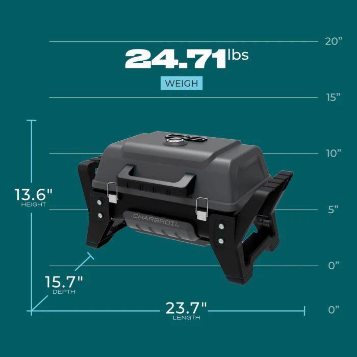 Char Broil Grill2Go X200 Portable Gas Grill - Image 7