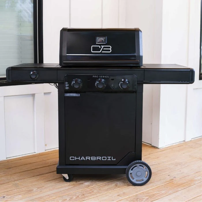Char Broil Pro Series 3-Burner Gas Grill with Side Burner - Image 13