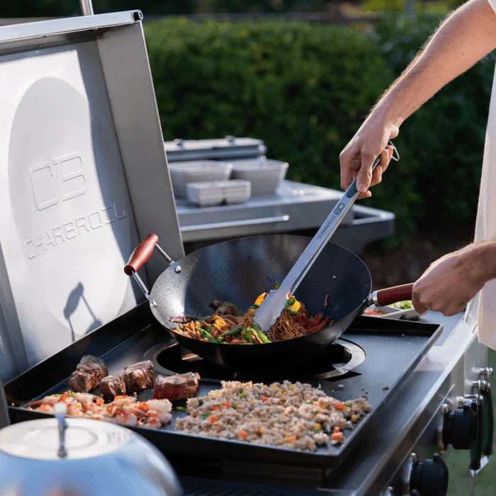 Char Broil Versa-Tile 28" 3-Burner All-in-one Cooking Station - Image 4