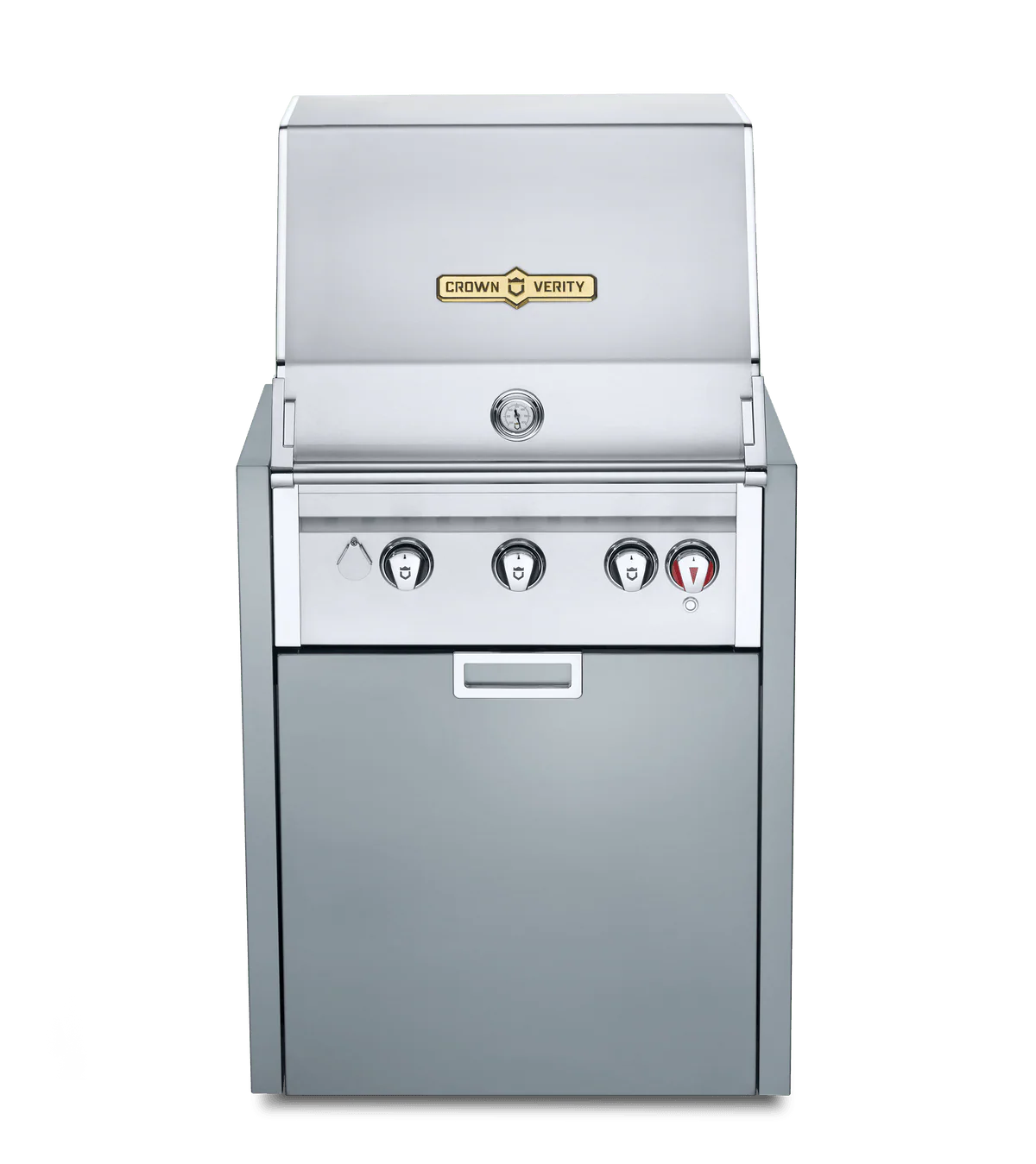 Crown Verity 24" Infinite Modular Gas Grill with Light Package & Propane Tank Holder - Image 3
