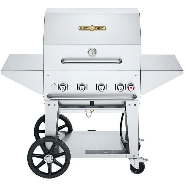Crown Verity 30" Mobile Grill Pro + RollDome Package