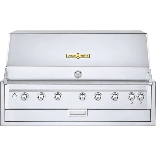 Crown Verity 48" Infinite Built-in Gas Grill with Dome & Light Package