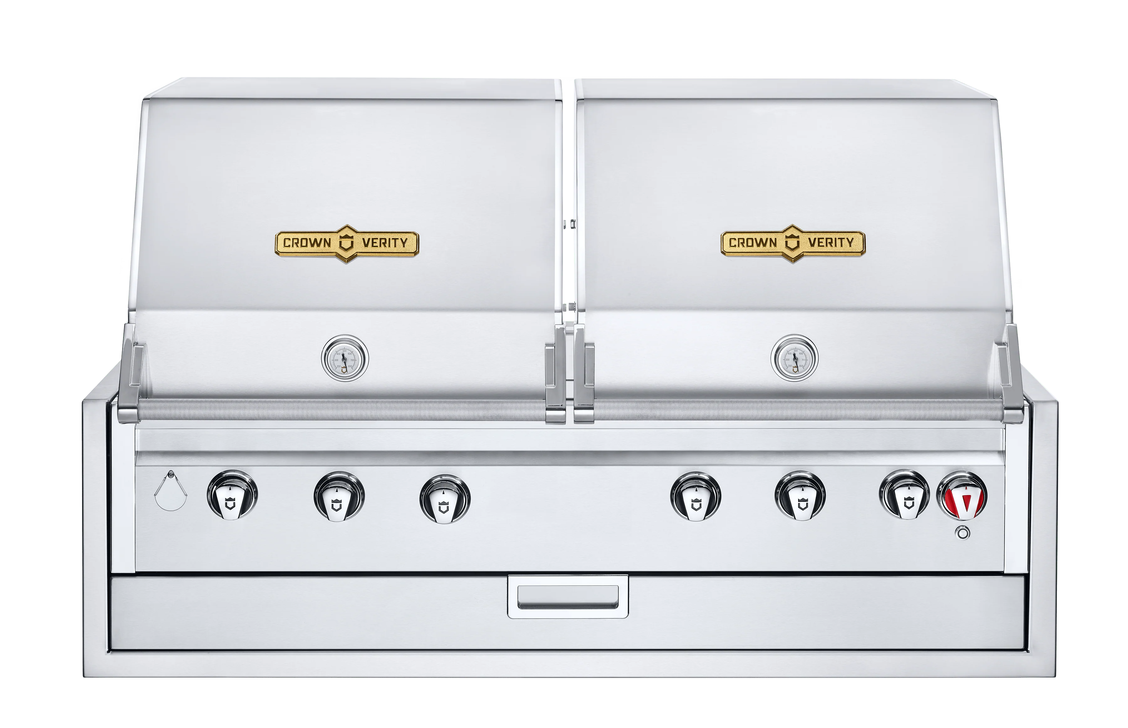 Crown Verity 48" Infinite Series Built-In Dual Dome Grill