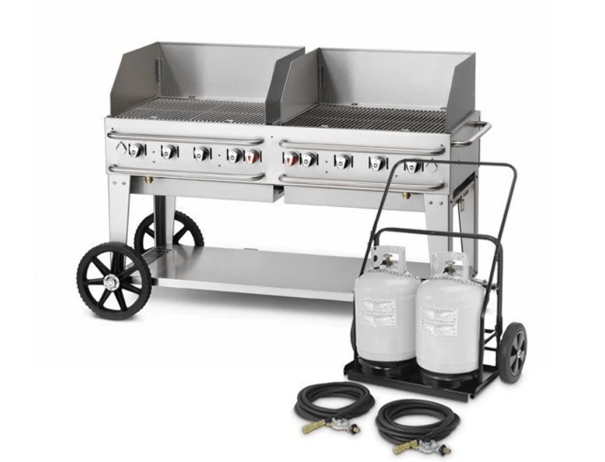 Crown Verity 60" Mobile Club Grill - Image 3