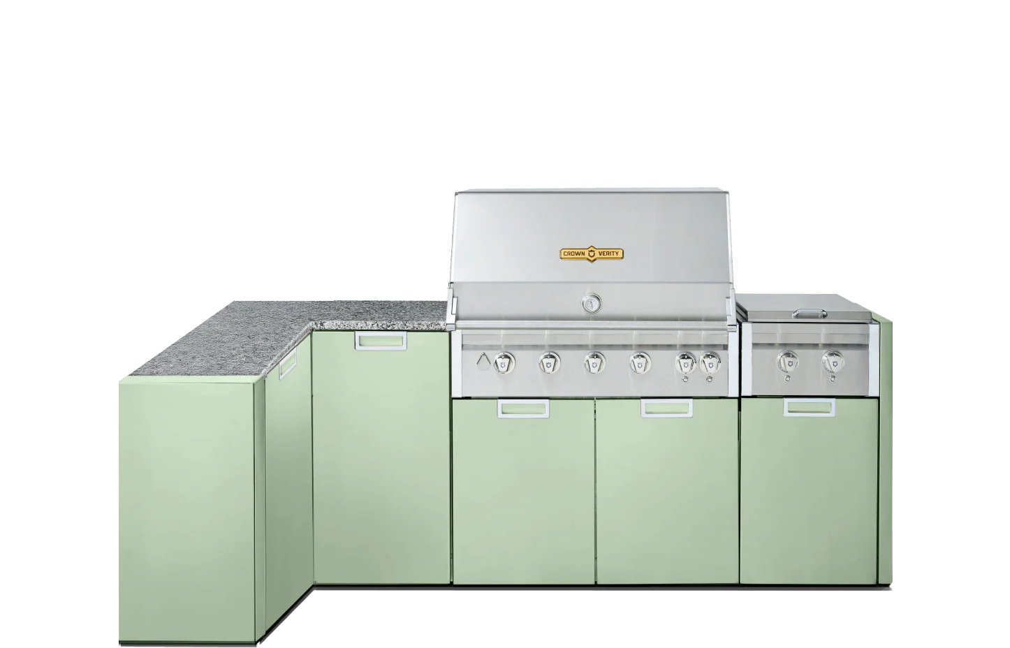 Crown Verity Corner Modular Grill Package - Image 4