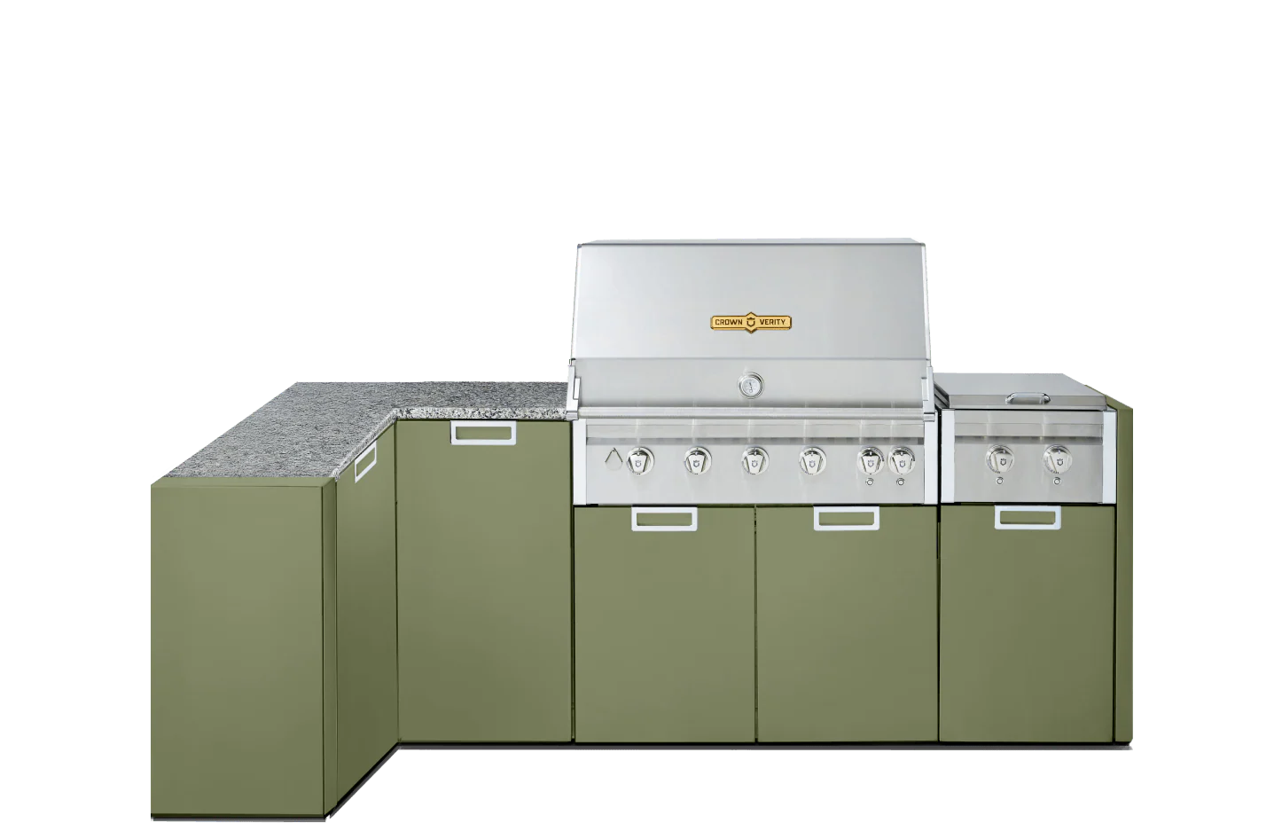 Crown Verity Corner Modular Grill Package - Image 8