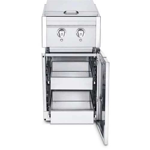Crown Verity Infinite Modular Gas Dual Side Burner with 2x Single Drawer and Light Package - Image 2